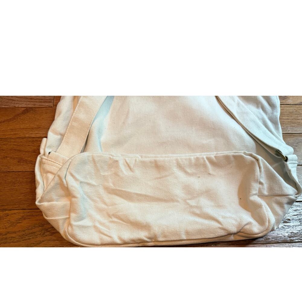 Laude the Label off white Convertable canvas bag 100% cotton - Picture 8 of 9